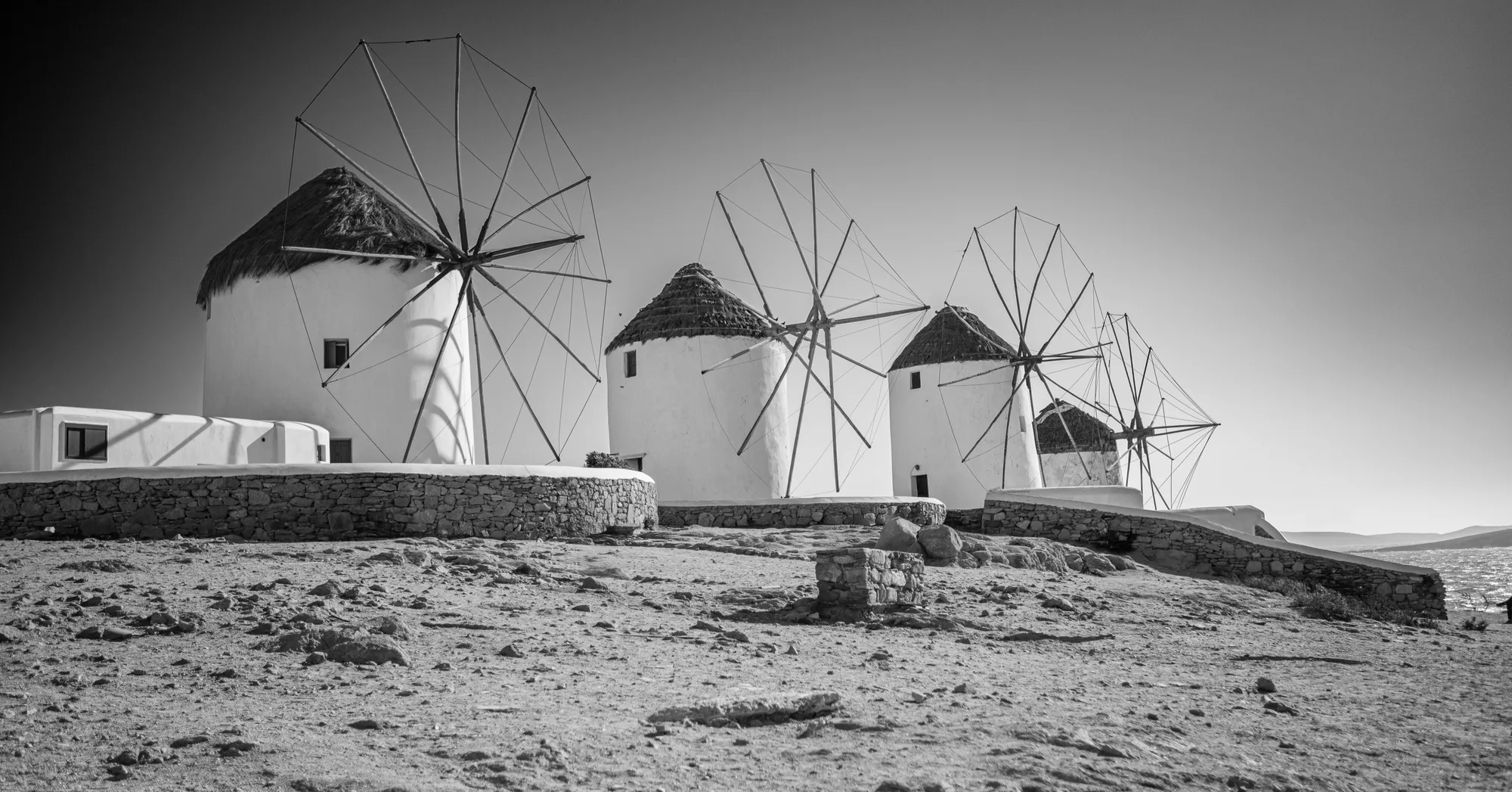 Five Windmills — Landscape